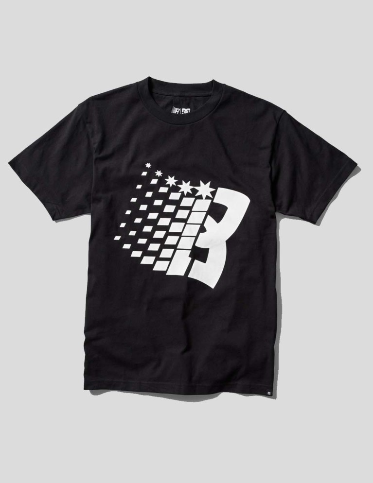 T-shirt DC x bronze 56k star tee black